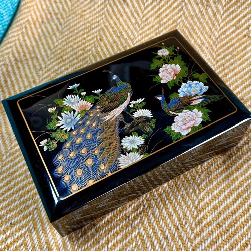 Vintage japanese black lacquer - vintage,