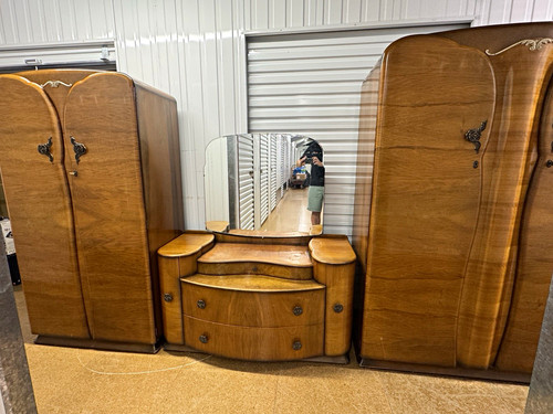 Vintage art deco bedroom - vintage, suite
