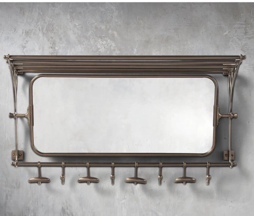 Coat rack mirror - rack,