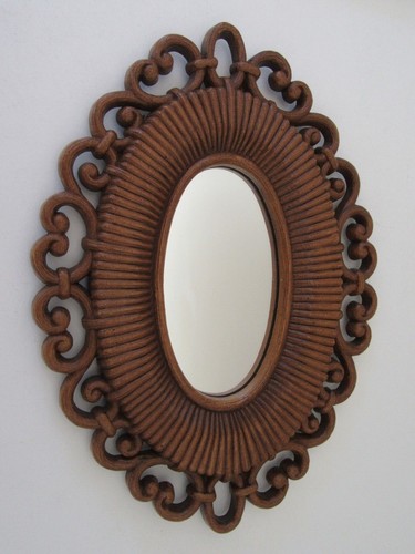 Vintage faux rattan - faux, wall